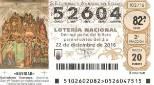 LOTERÍA 2016