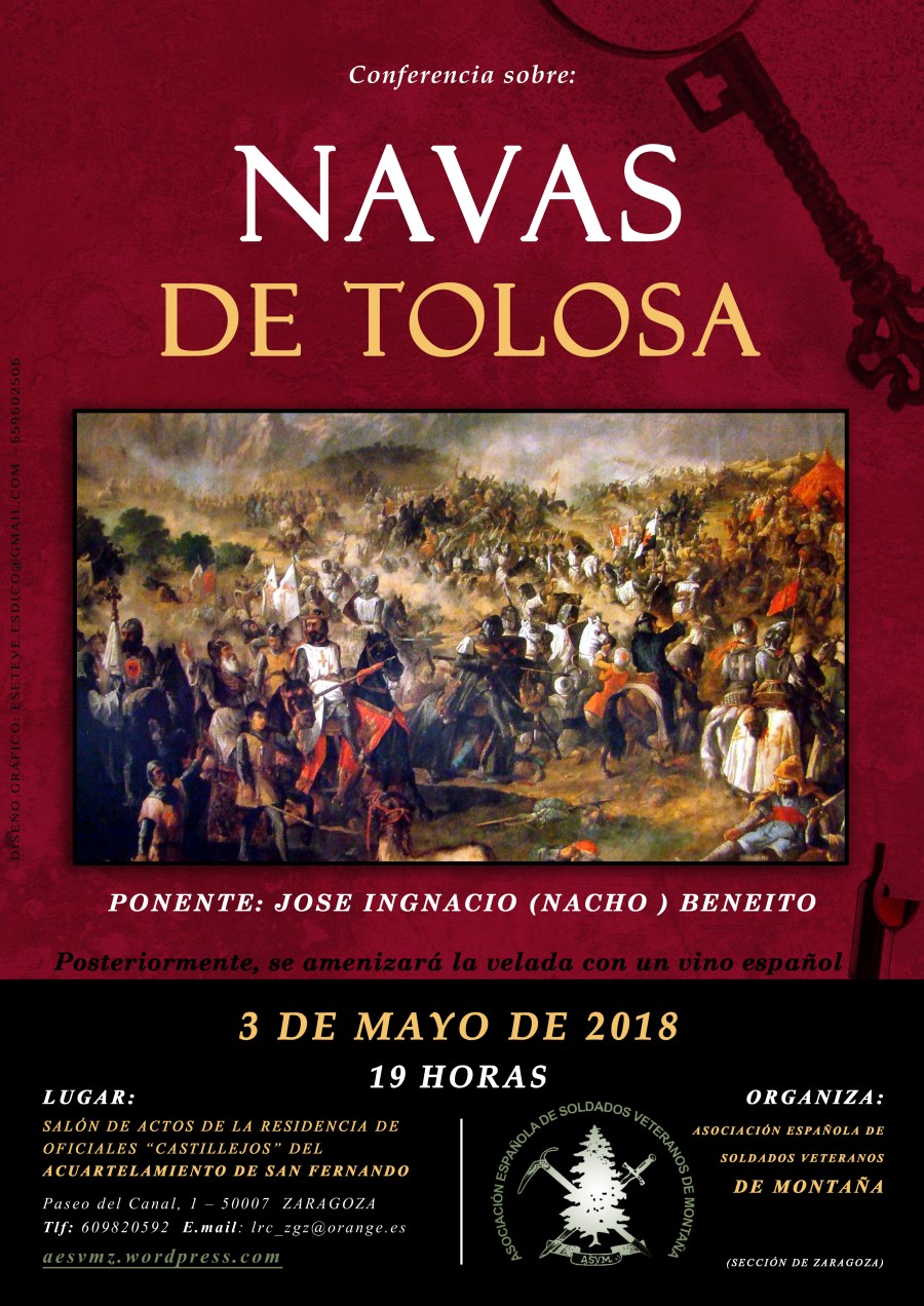 CONFERENCIA BATALLA DE LAS NAVAS DE TOLOSA03DE MAYO 2018