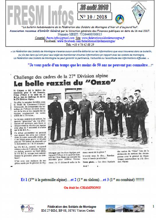 FRESM Infos Nº 10-2018